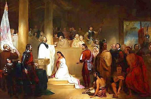Baptism of Pocahontas